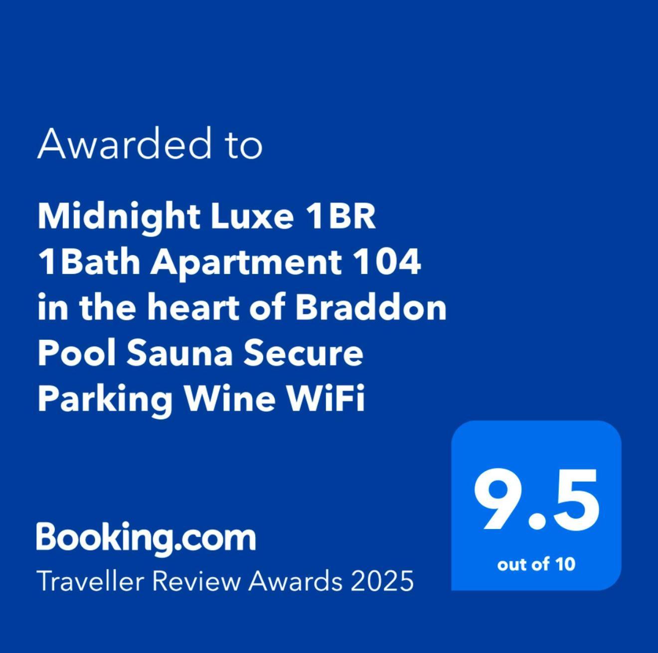 Midnight Luxe 1Br 1Bath Apartment 104 In The Heart Of Braddon Pool Sauna Secure Parking Wine Wifi Canberra Exteriér fotografie